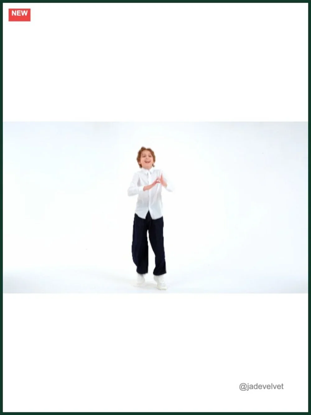 3 Pack Boys Long Sleeve Dress Shirts Button Down School Uniform Tops